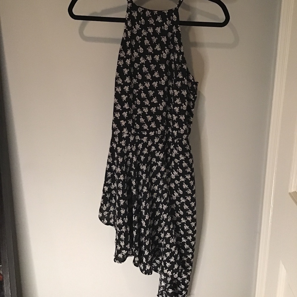 Asymmetrical Aqua Dress  -NEVER WORN